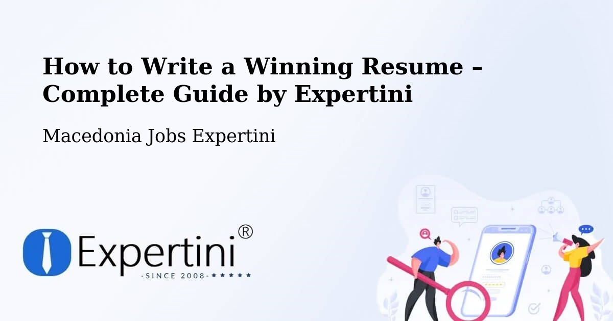 Resume Writing Guide for Job Seekers – Gradec - Gradec, Macedonia Jobs Expertini